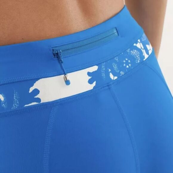 Lululemon Run Inspire Crop ll Legging Beaming Blue Size 6 - Picture 6 of 10